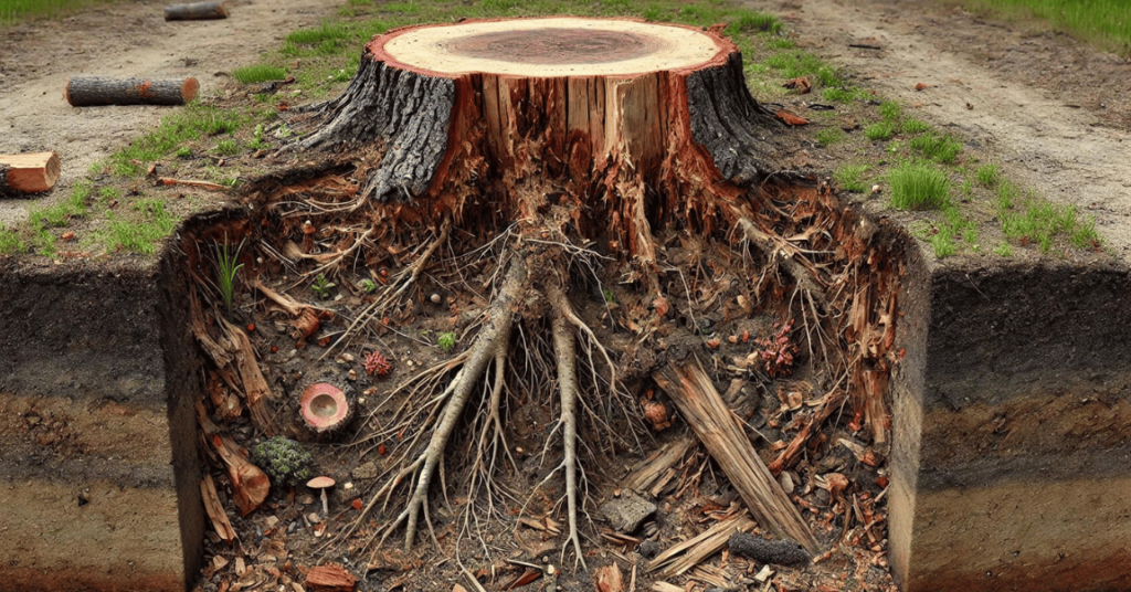 How Stump Grinding Affects Soil Health