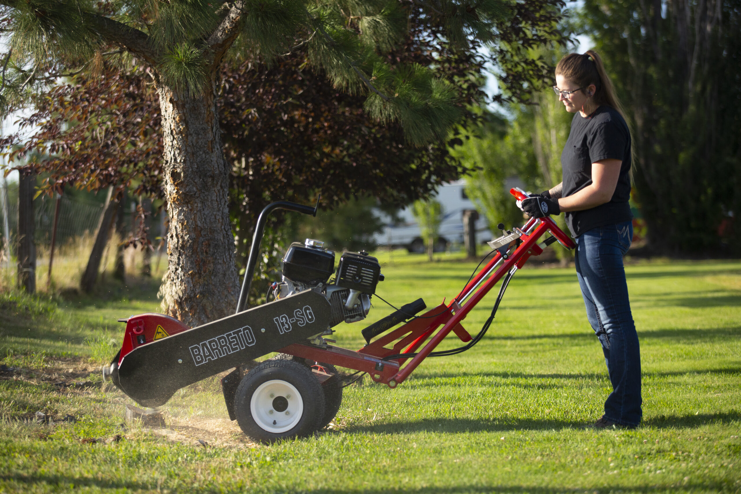 stump grinder