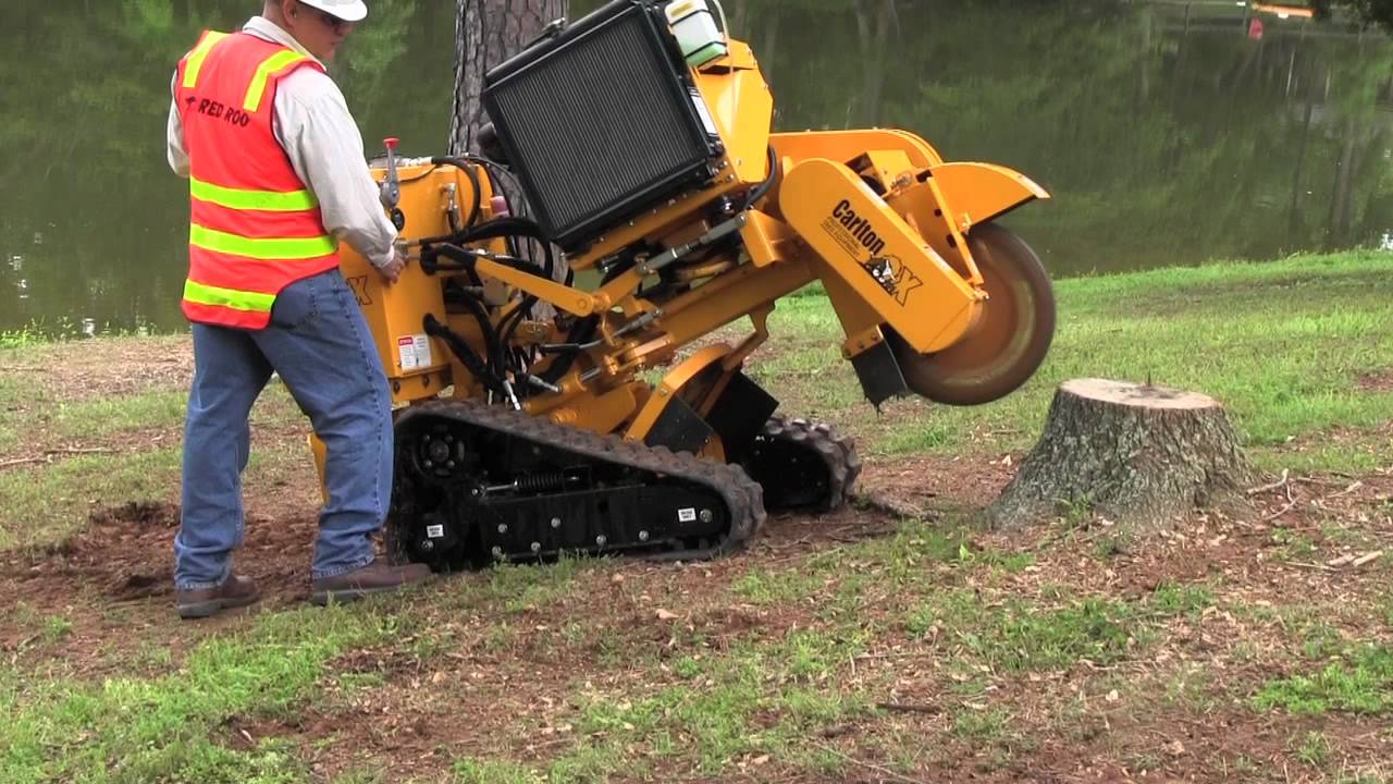 tree stump removal equipment