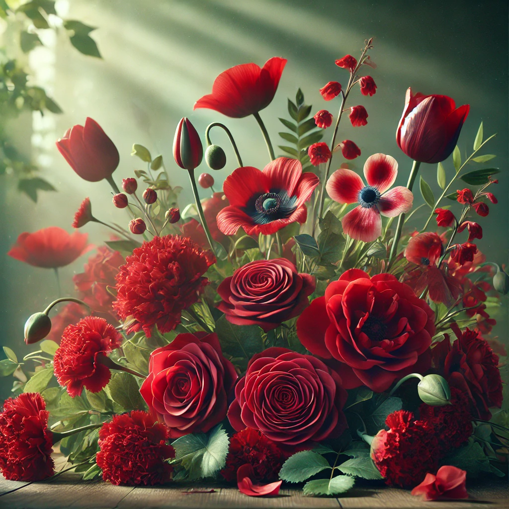 Popular Types of Red Flowers Popular Types of Red Flowers