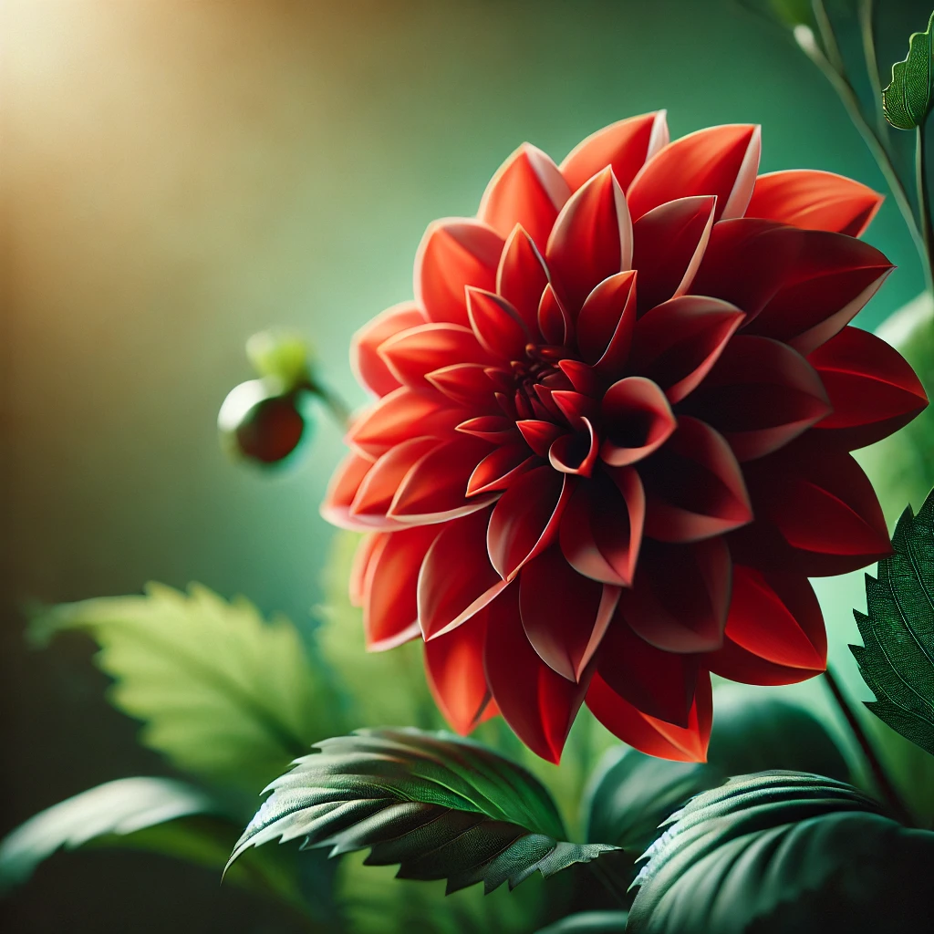 Dahlia Red Care and Maintenance